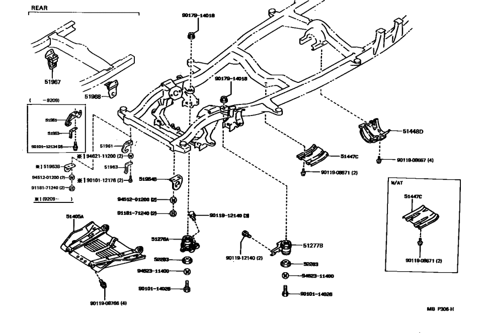 Toyota 94621-11200 Washer, Plate
