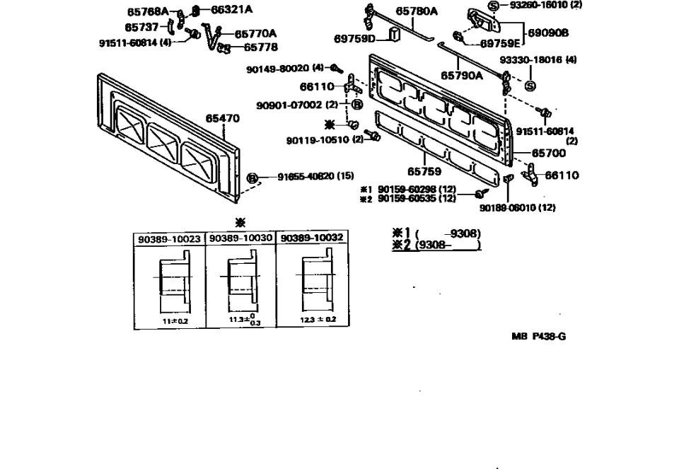 Toyota 90901-07002 Bolt, Hex LOBULAR