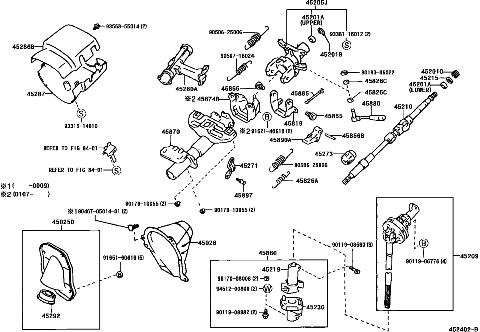 Toyota 90183-06022 Nut, Spring