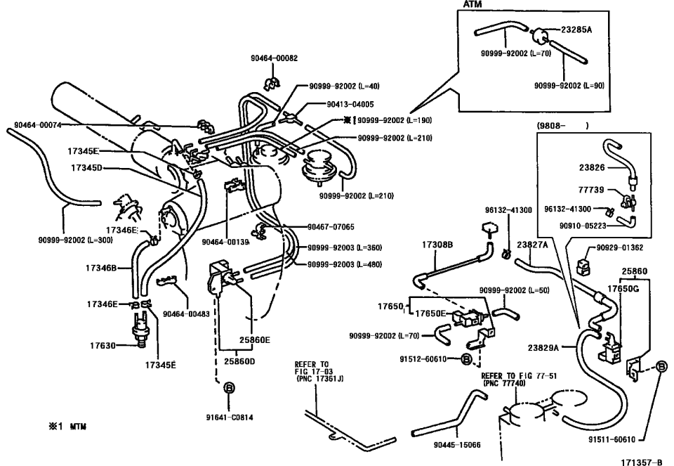 Toyota 90464-00139 Clamp