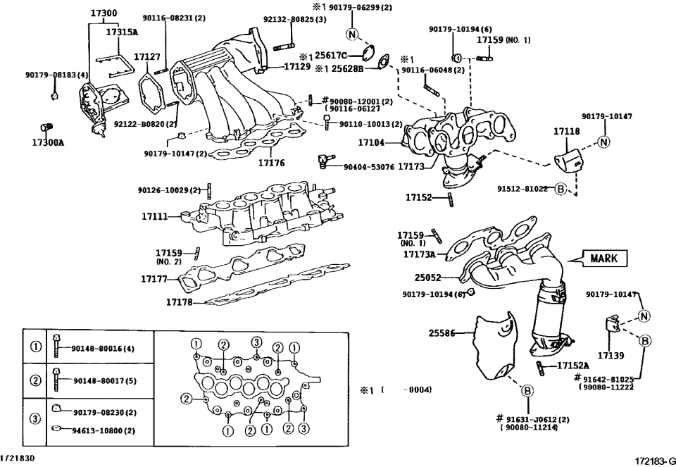 92132-80825 Genuine Toyota Bolt, Stud