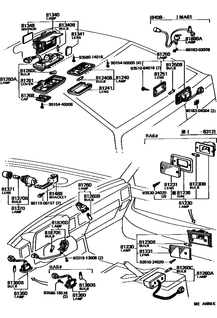 Toyota 93530-24020 Screw, Tapping