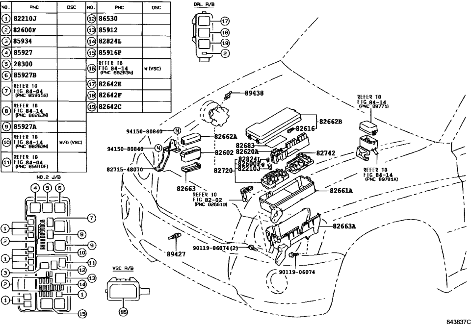 Toyota 94150-80840 Nut, FLANGE