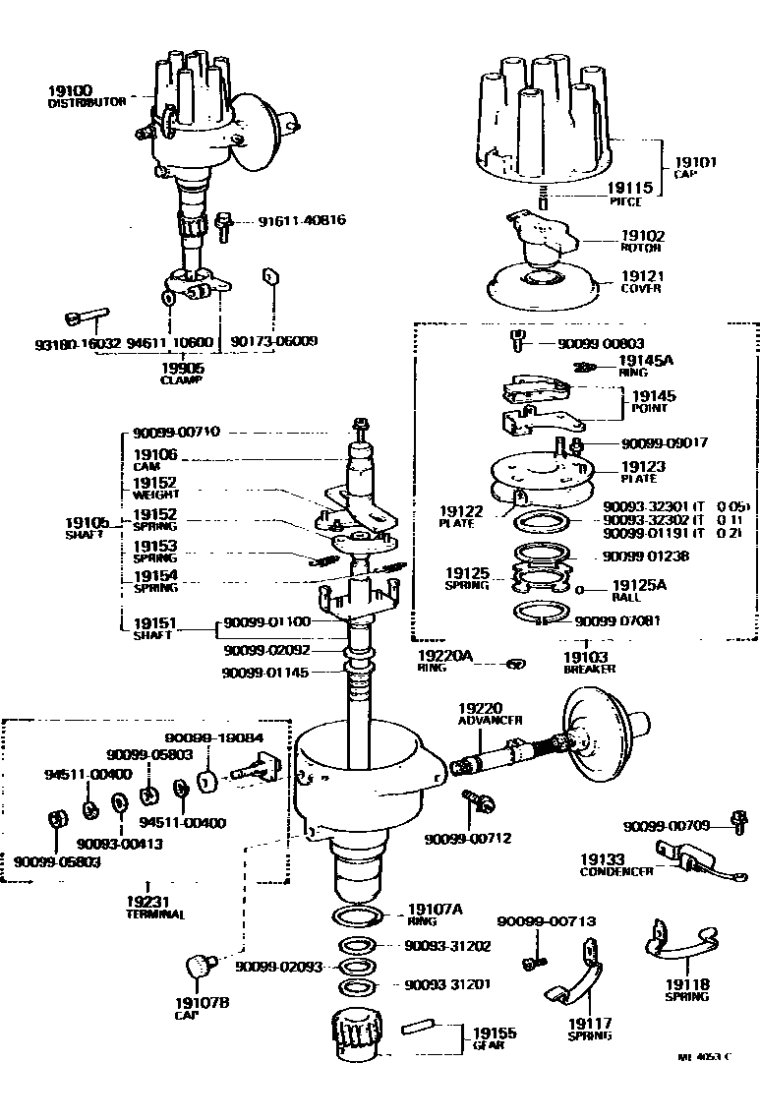 Toyota 94511-00400 Washer, Spring