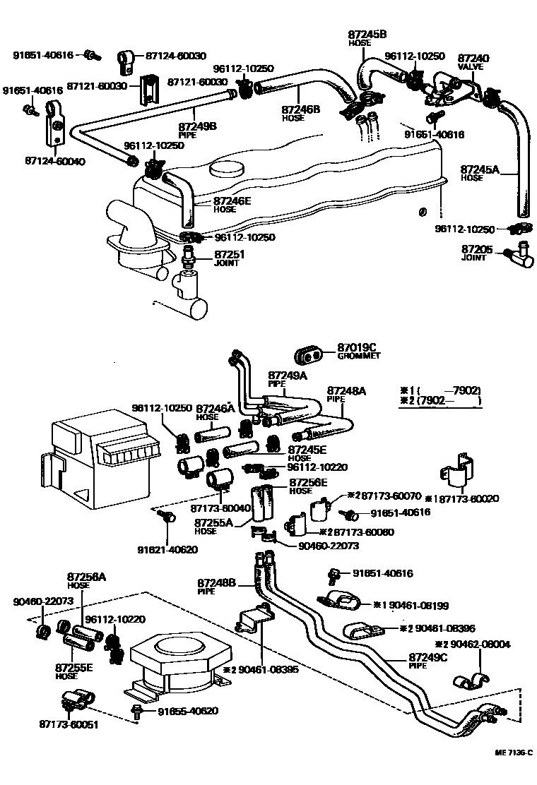 Toyota 87173-60040 Protector