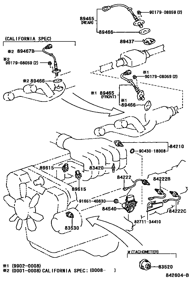 Toyota 82711-34410 Clamp, Wiring HARNES