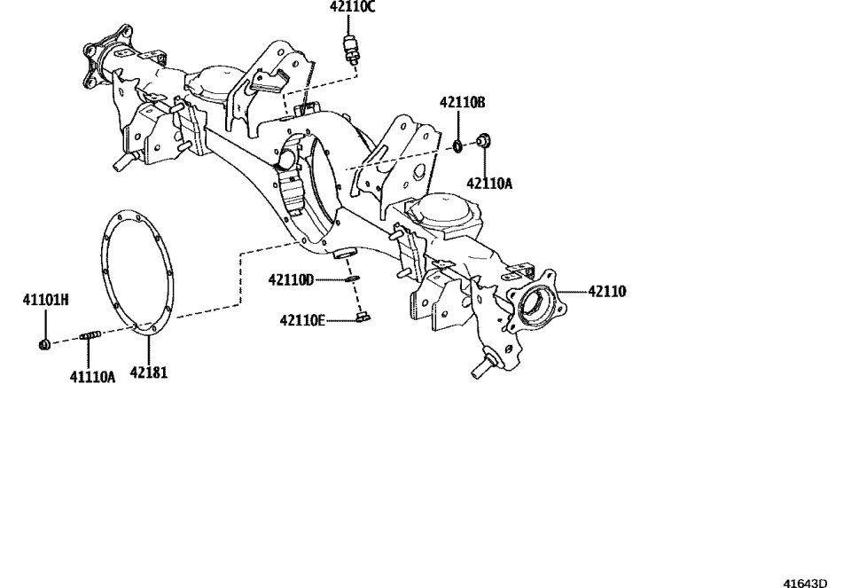 Toyota 90116-10226 BOLT, STUD