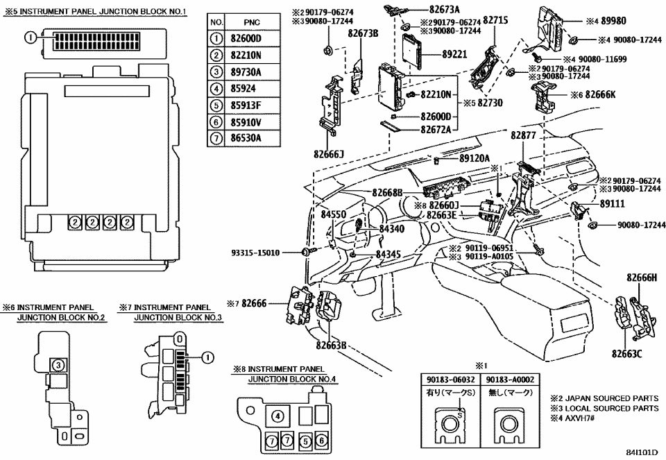 Toyota 89220-06G20 COMPUTER ASSY, MULTI