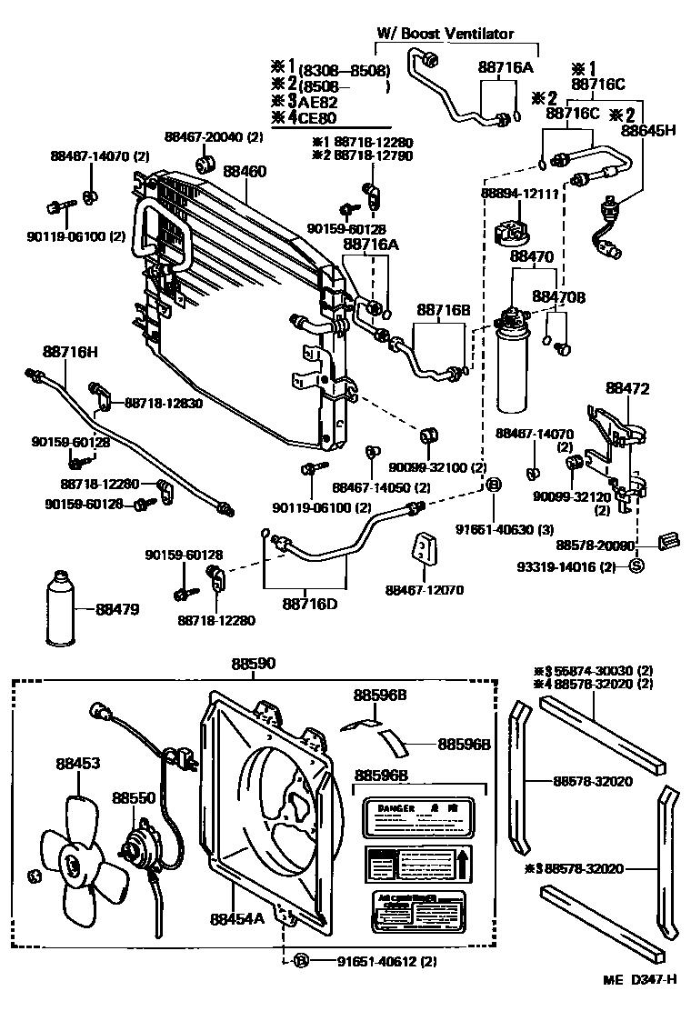 Toyota 93319-14016 Screw, w/Washer