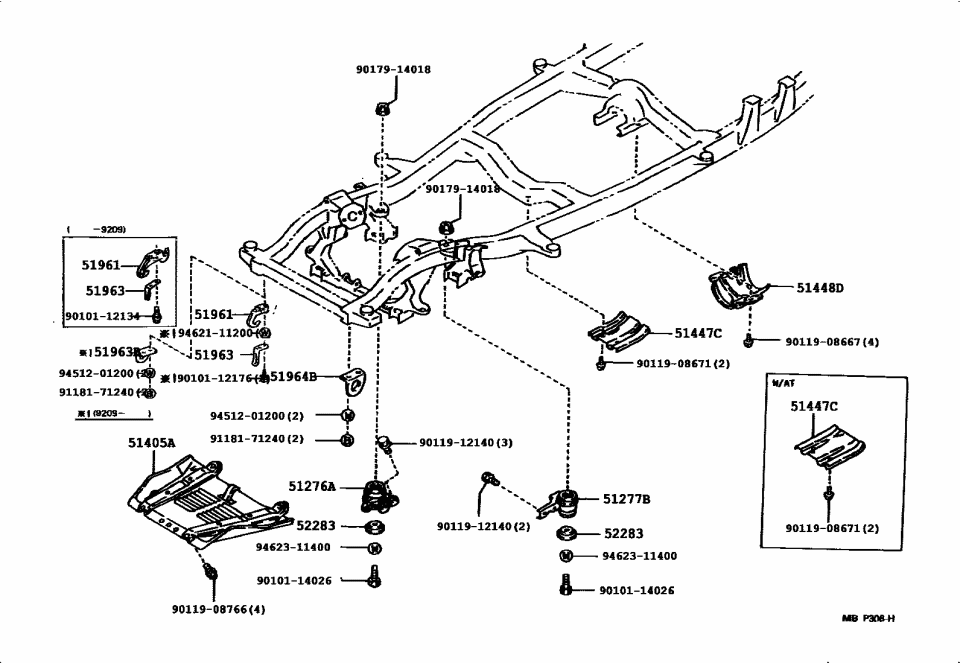Toyota 90101-14026 Bolt, HEXAGON