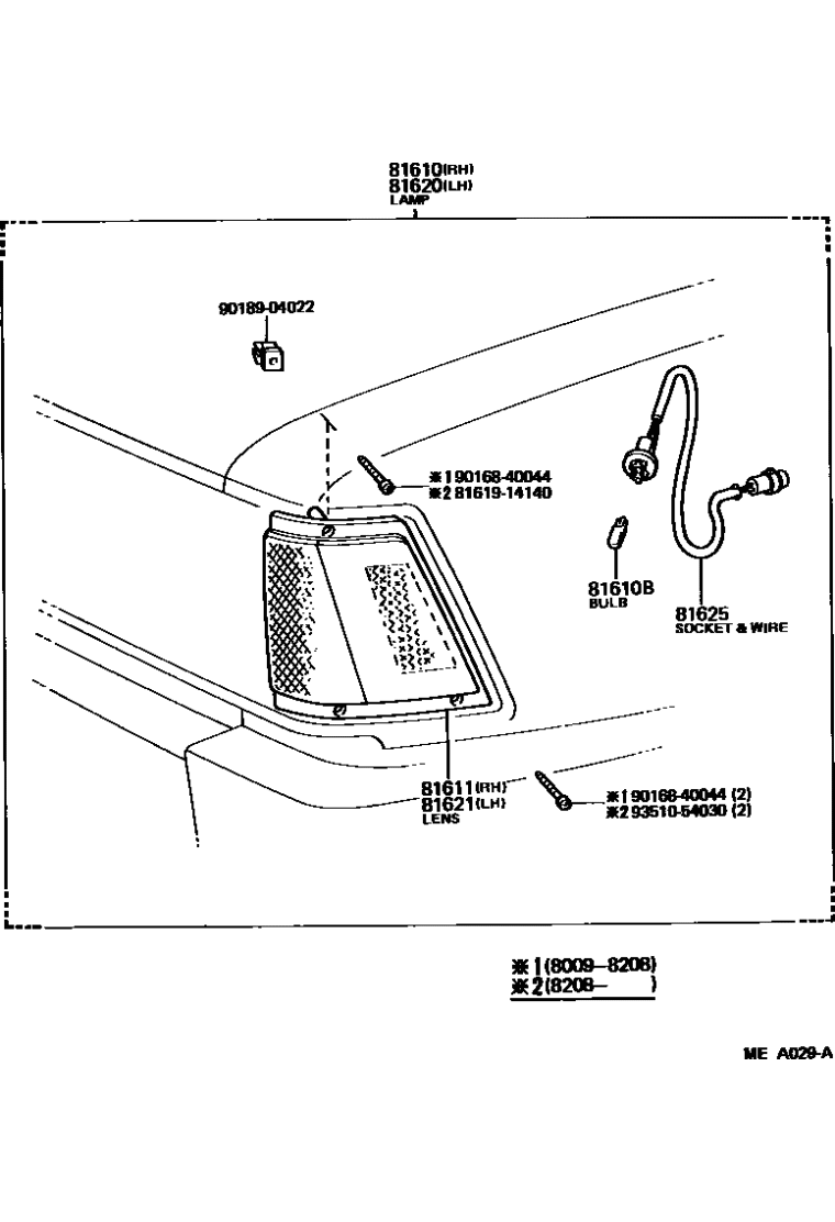 Toyota 93510-54030 Screw, Tapping