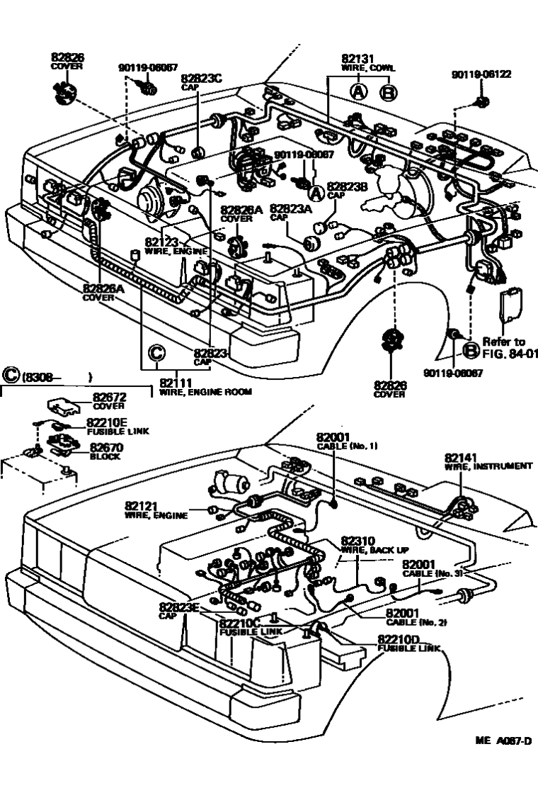 Toyota 90982-08211 Fusible Link