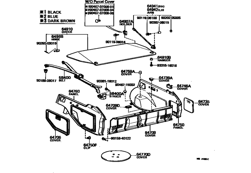 Toyota 90467-07008-04 Standard Part