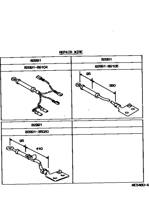 1992 Toyota Pickup 2 Wheel Drive-NAP Wiring & Clamp Diagram 13