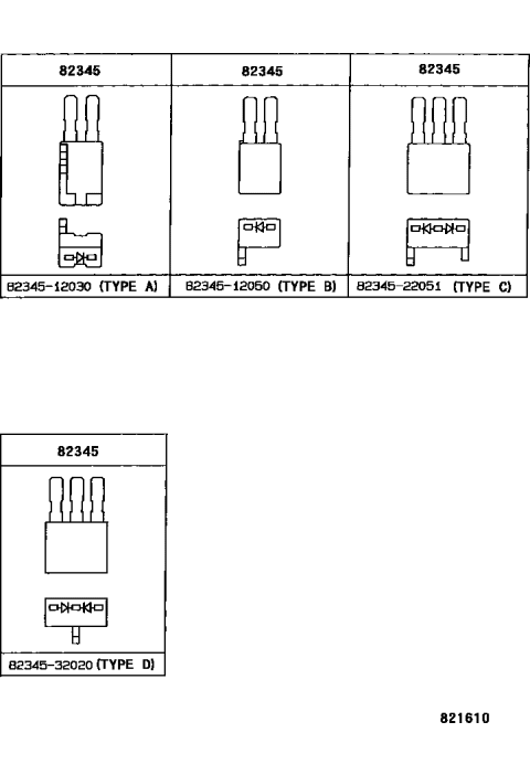 2002 Toyota 4Runner Wiring & Clamp Diagram 6