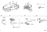 Diagram for 1983 Toyota Celica Instrument Panel Light Bulb - 99132-13050