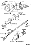 Diagram for 1991 Toyota Camry Steering Column Cover - 45286-32919-02
