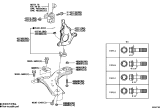 Diagram for 2024 Toyota GR Corolla Spindle Nut - 90178-17002