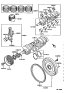 Diagram for Toyota Corolla Harmonic Balancer - 13470-15070
