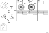 Diagram for 2010 Scion xD Spare Wheel - 42611-20A50