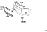 Diagram for 2014 Scion xD Grille - 53112-52290