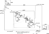 Diagram for 2001 Toyota Highlander Drag Link - 45460-29425