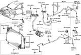 Diagram for 2013 Toyota Highlander A/C Condenser - 88460-0E051