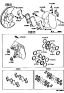Diagram for 2010 Toyota Highlander Brake Bleeder Screw - 47547-27040