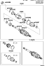 Diagram for Toyota Avalon CV Boot - 04427-06570