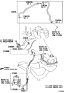 Diagram for 2010 Toyota RAV4 Diverter Valve - 25860-31070