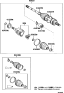 Diagram for Toyota Avalon CV Boot - 04428-07080