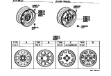 Diagram for 2016 Toyota Corolla Lug Nuts - 90942-01021