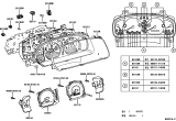Diagram for 1983 Toyota Celica Instrument Panel Light Bulb - 83109-24010