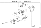 Diagram for 2017 Toyota Corolla iM Starter Solenoid - 28226-37130