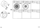 Diagram for 2016 Toyota Corolla Lug Nuts - 90942-01007