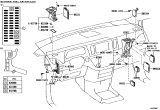 Diagram for 2014 Toyota Sienna Fuse Box - 82730-08090