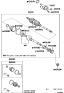 Diagram for Toyota Avalon CV Boot - 04438-08130