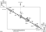 Diagram for Toyota Prius Rack And Pinion - 45510-47021