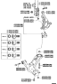 Diagram for 2018 Toyota RAV4 Steering Knuckle - 43212-0R020