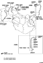 Diagram for 2010 Toyota RAV4 Diverter Valve - 25860-0V020