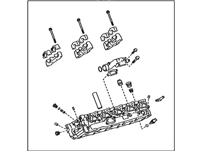 2022 Toyota Camry Cylinder Head - 11101-80016