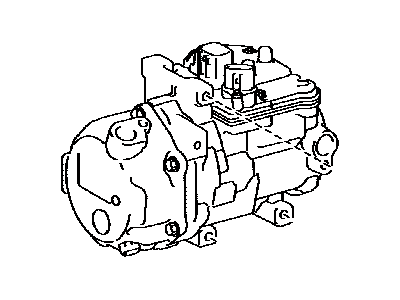 Toyota 88370-33031 Compressor Assembly, W/M