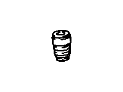 Toyota 48331-0E010 Bumper, Front Spring