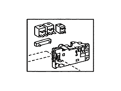 G92Z0-48011 Genuine Toyota Block Assembly, HV Battery Junction