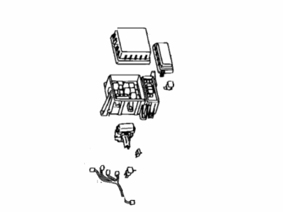 Toyota 82111-6A560 Wire, Engine Room Main