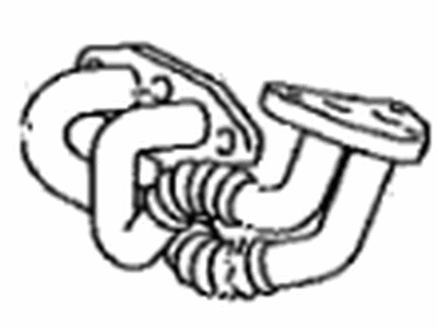 15767-31032 Genuine Toyota Oil Cooler Pipe