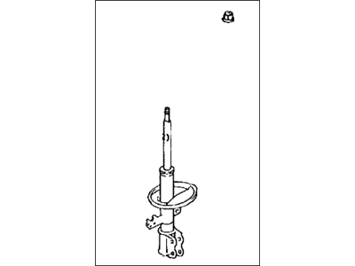Toyota 48540-49215 ABSORBER Assembly, Shock, Rear LH