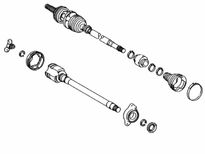 Toyota 43410-33370 Front Drive Shaft Assembly