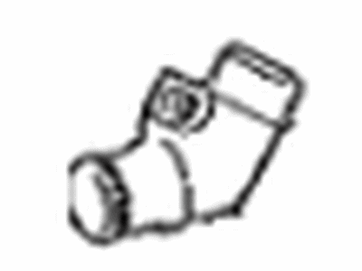 Toyota 16577-25010 Pipe, Radiator