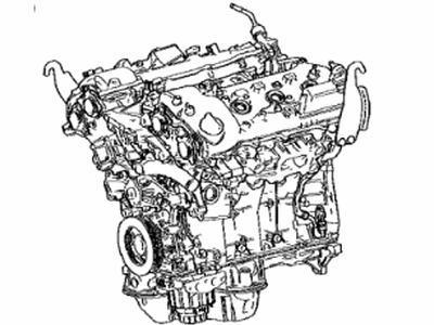 Toyota 19000-31R80 Engine Assy, Partial